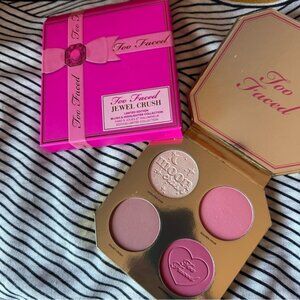 Too Faced Jewel Crush blush and highlighter palette